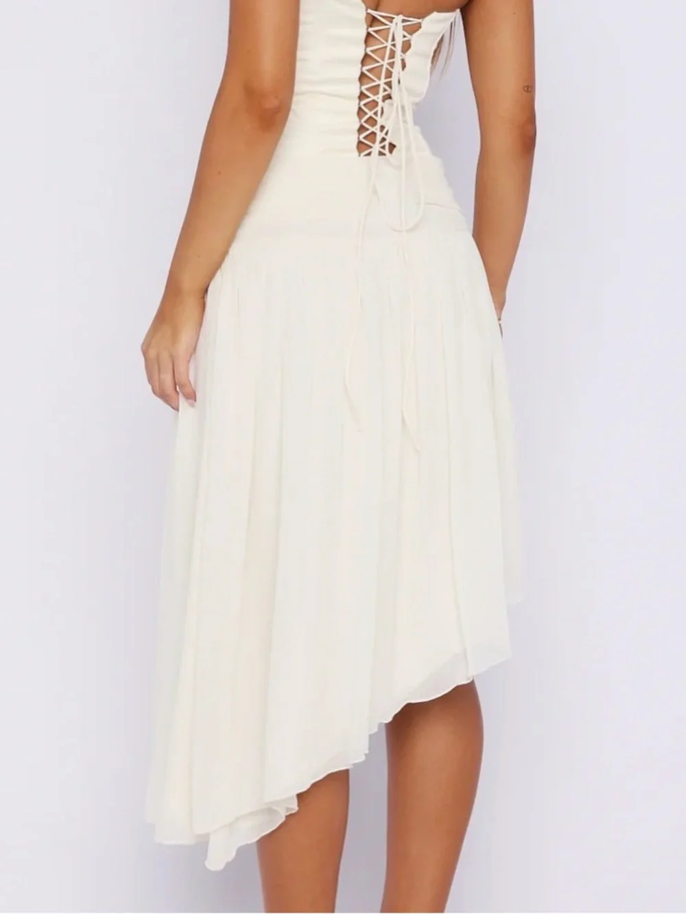NWT White Fox Boutique Forever Love Midi Skirt